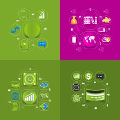 business sticker infographic N26