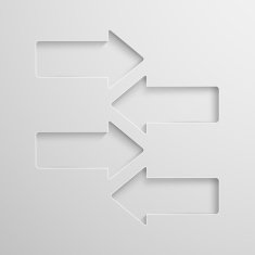 arrows vector infographic elements