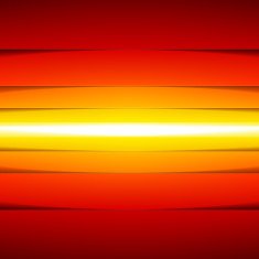 Abstract red orange and yellow rectangle paper shapes background