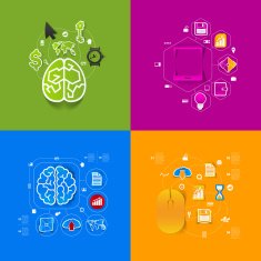 business sticker infographic N29