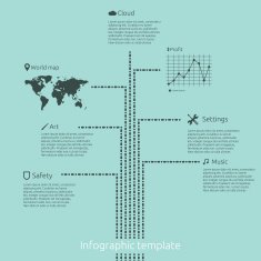 Infographic template N54