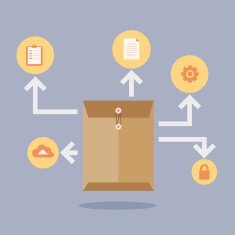 Document and business infographics design