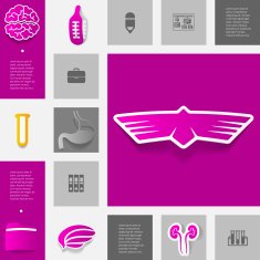 Veterinary sticker infographic N66
