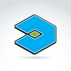 Abstract icon abstract symbol vector graphic design element N7
