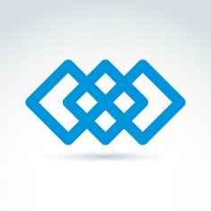 Vector abstract icon symbol N5