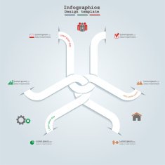 Infographic design template Vector illustration N26