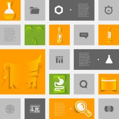 Veterinary sticker infographic N81