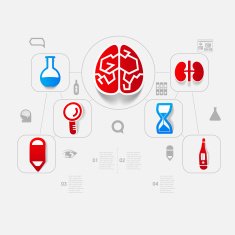 medicine sticker infographic N49