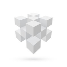cubes abstract background N2