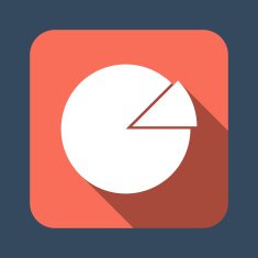 graph pie vector icon N2