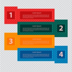 Four infographics options