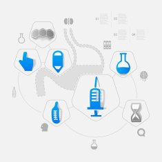 medicine sticker infographic N58