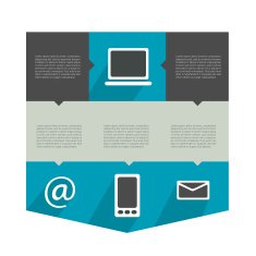 Design speech diagram for infographic
