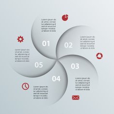 Modern vector template for your business project N146