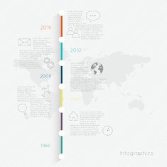 Abstract digital illustration Infographic N15