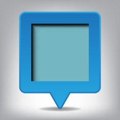 Blue Infographic Template Banner EPS 10 N2