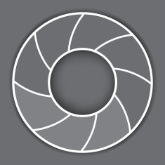 Abstract Curve Gray Background eps10