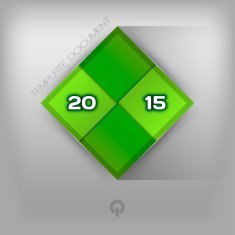 215 Green Squares