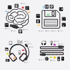 technology infographic N30