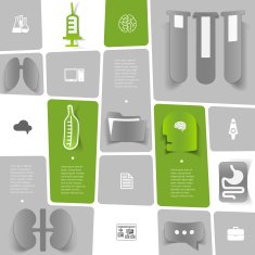 Medical sticker infographic N8