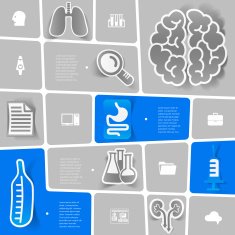 Medical sticker infographic N10