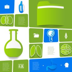 Medical sticker infographic N11