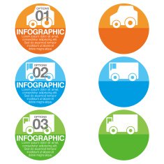 Abstract infographics N151