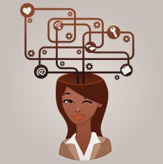 Social media concept N7