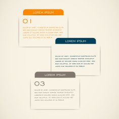 Vector modern design template N7