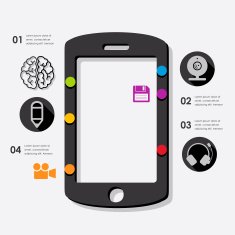 technology infographic N34