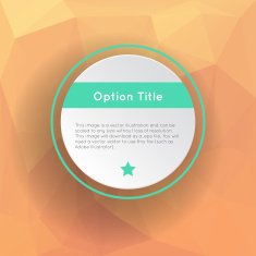 Abstract inforgraphics options