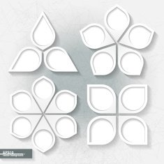 set of infographic templates N10