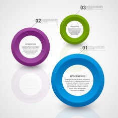Abstract infographic design template N11