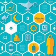 flat infographic Ramadan Kareem N2
