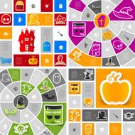 Halloween sticker infographic N3