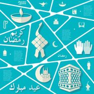 flat infographic Ramadan Kareem N3
