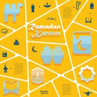 flat infographic Ramadan Kareem N4