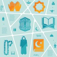 flat infographic Ramadan Kareem N5