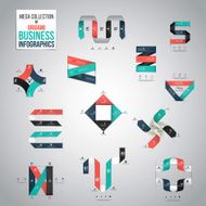 Mega Collection of Infographics objects N2