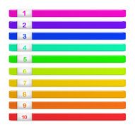Vector design 10 steps concept