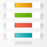 Vector background squares Set web design