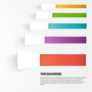 Vector background squares Set web design N2