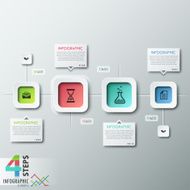 Modern infographics options banner N374