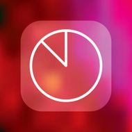 Superlight Interface Pie Chart Icon N2