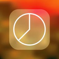 Superlight Interface Pie Chart Icon N4