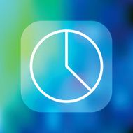Superlight Interface Pie Chart Icon N6