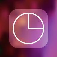 Superlight Interface Pie Chart Icon N7