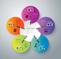 Infographic design vector N87