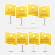Board Sign Infographic