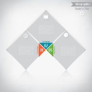 Business infographics Vector illustration for banner web desi